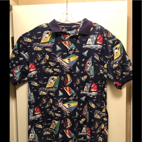 Vintage Big dogs company boats polo - Picture 1 of 3